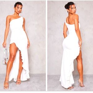 Elegant White Maxi Dress